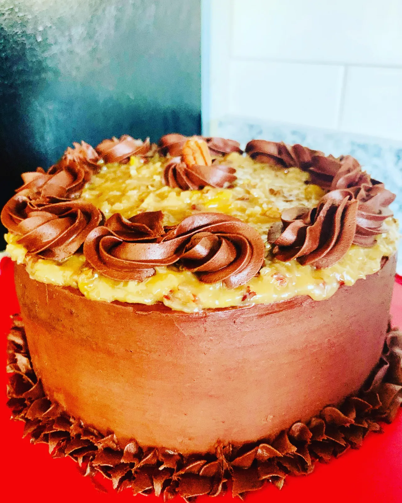German chocolate cake